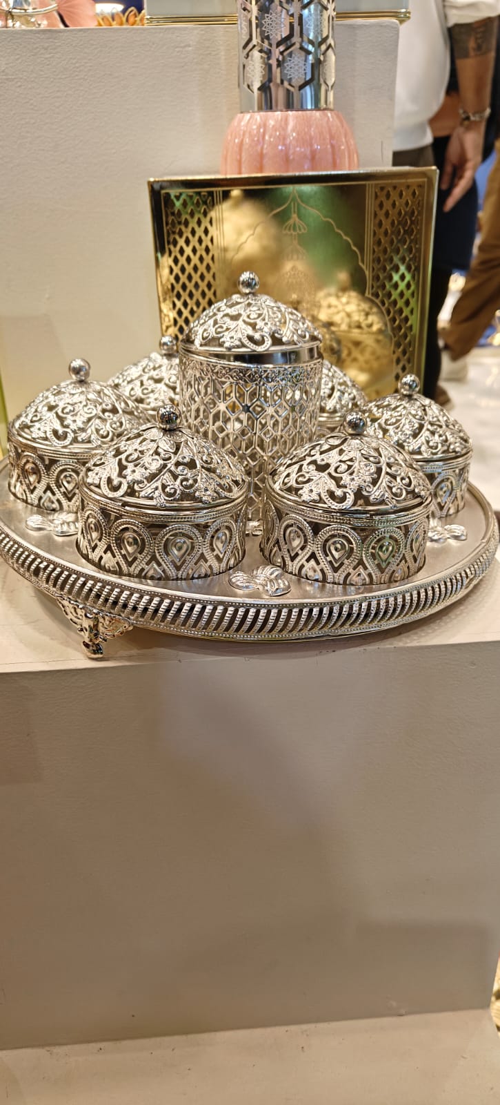 Royal Dome Mithai Platter — premium festival gift by The Farm Aura