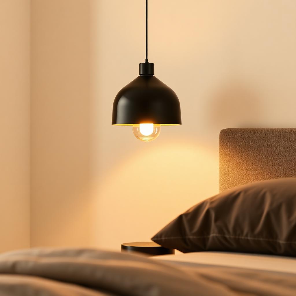 Designer Bedside Pendant Light
