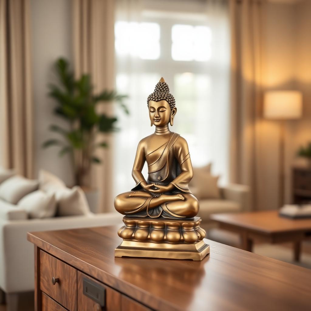 Meditating Buddha Statue