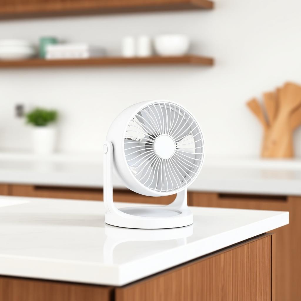 USB Rechargeable Kitchen Fan