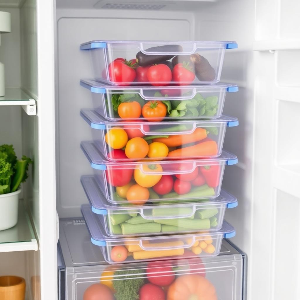 Fridge Organizer Boxes