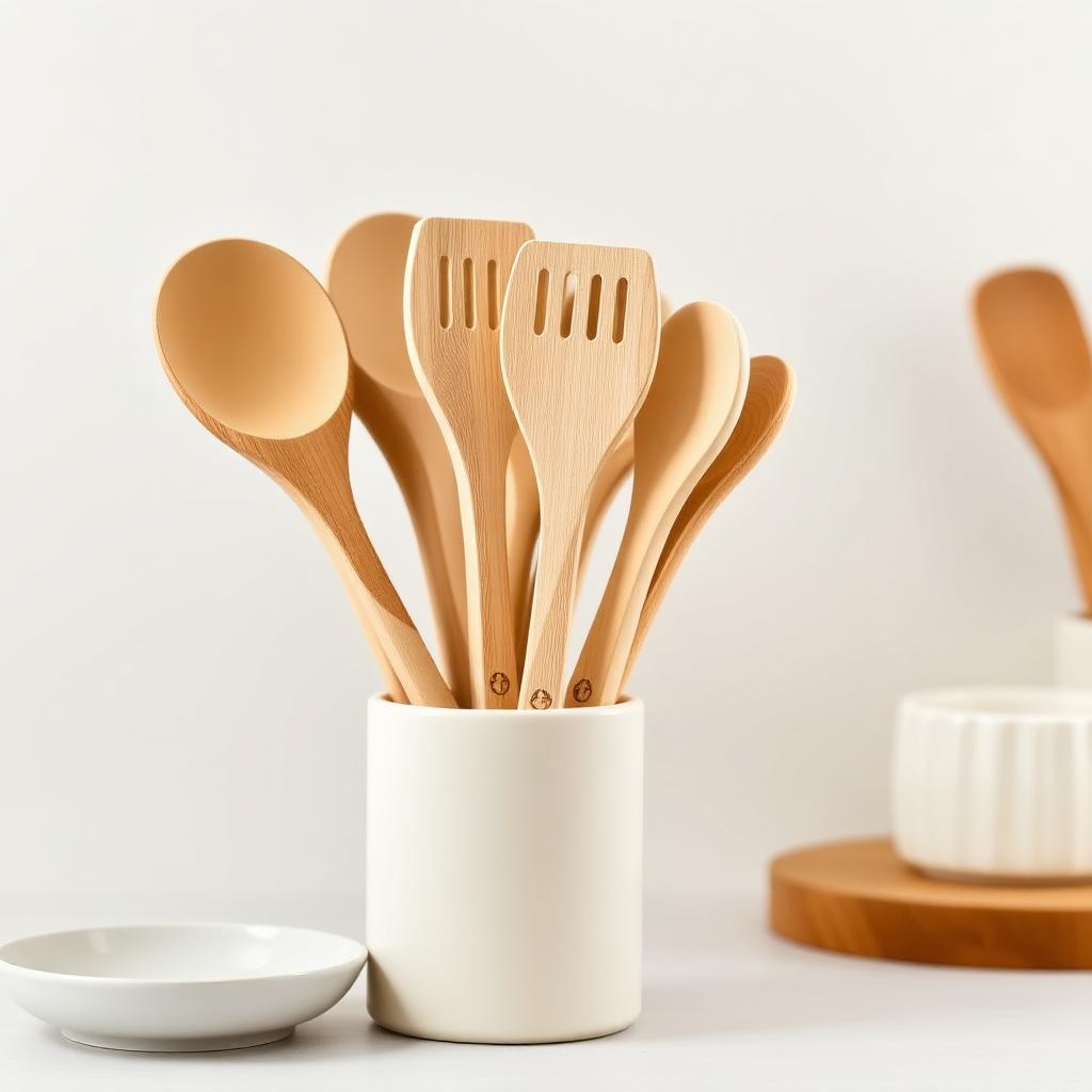 Bamboo Kitchen Utensil Set